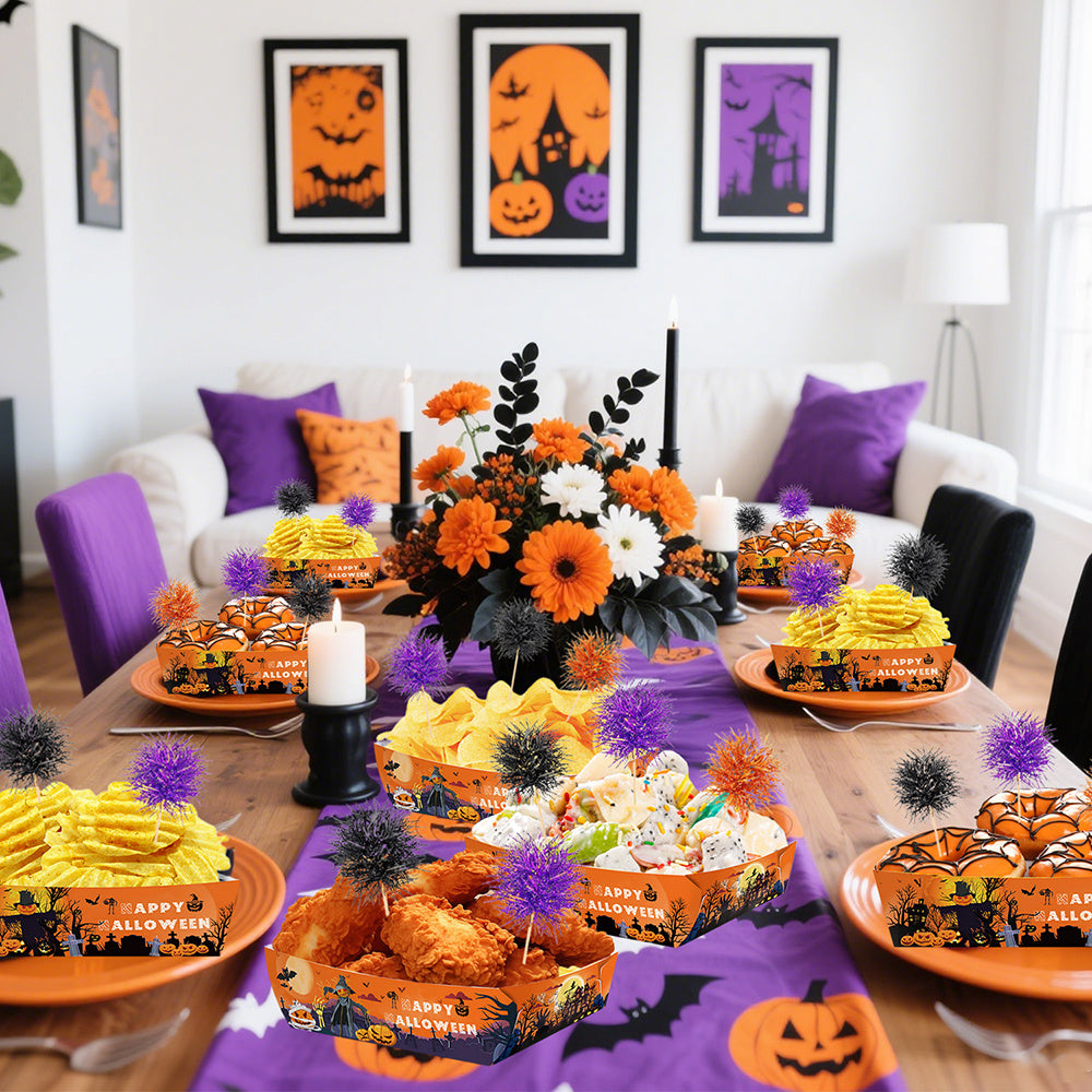 72 Pcs Halloween Party Supplies