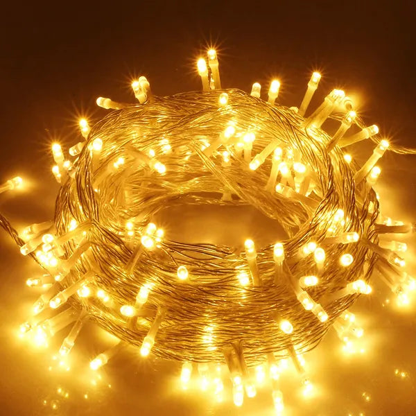 Christmas Warm LED String Curtain Lights