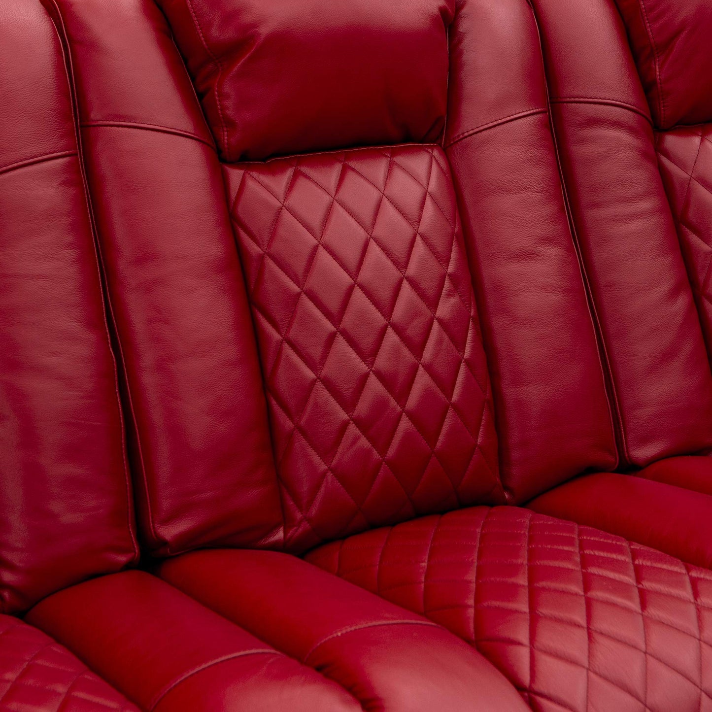 Home Theater Reclining Sectional Sofa with USB Charging and Lights