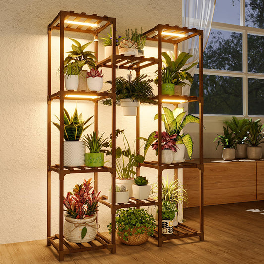 Plant Stand with Grow Lights