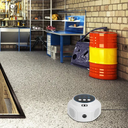 360° Ultrasonic Mice Repellent Indoor Rodent Repeller Rat Squirrel Rodent Chaser With 3 Modes 2 Strobe Lights For Kitchen Warehouse