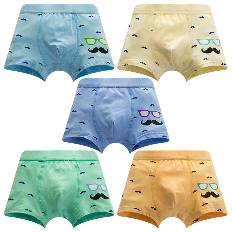 AliExpress Amazon children's underwear boys cartoon dinosaur cotton student baby boy boxer briefs