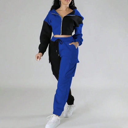 Women's Color Block 2 Piece Set