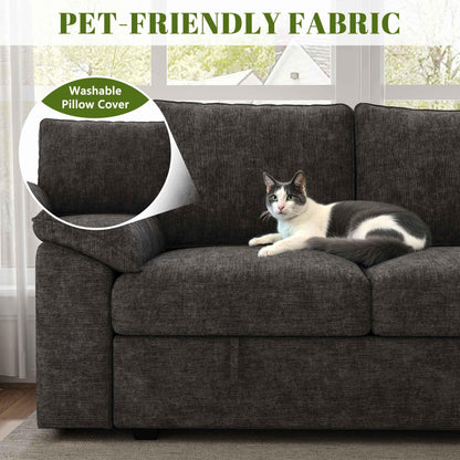 Sectional Sofa Sleeper with Pull Out Bed