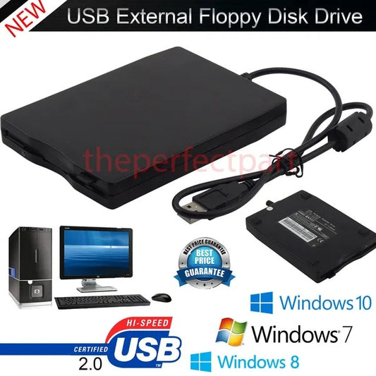3.5' USB 2.0 Data External Floppy Disk Drive