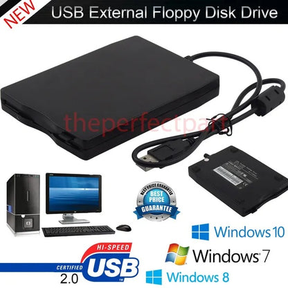 3.5' USB 2.0 Data External Floppy Disk Drive