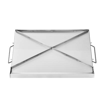 23x16 In Flat Top Griddle Stainless Steel