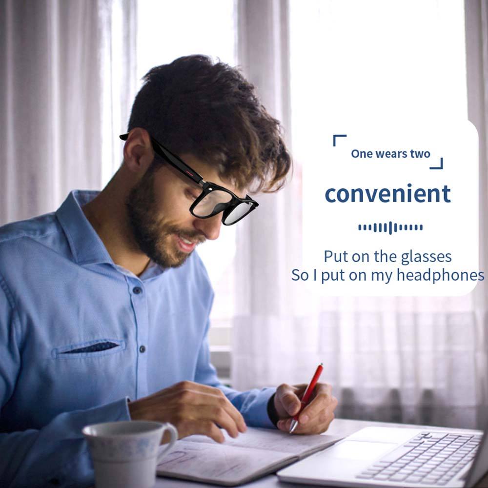 Smart Glasses Hands-Free Anti-Blue Wireless BT