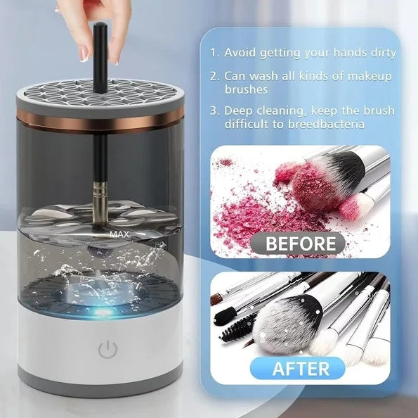Automatic Electric Makeup Brush Cleaning Machine Fast Clean Dryer