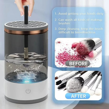 Automatic Electric Makeup Brush Cleaning Machine Fast Clean Dryer