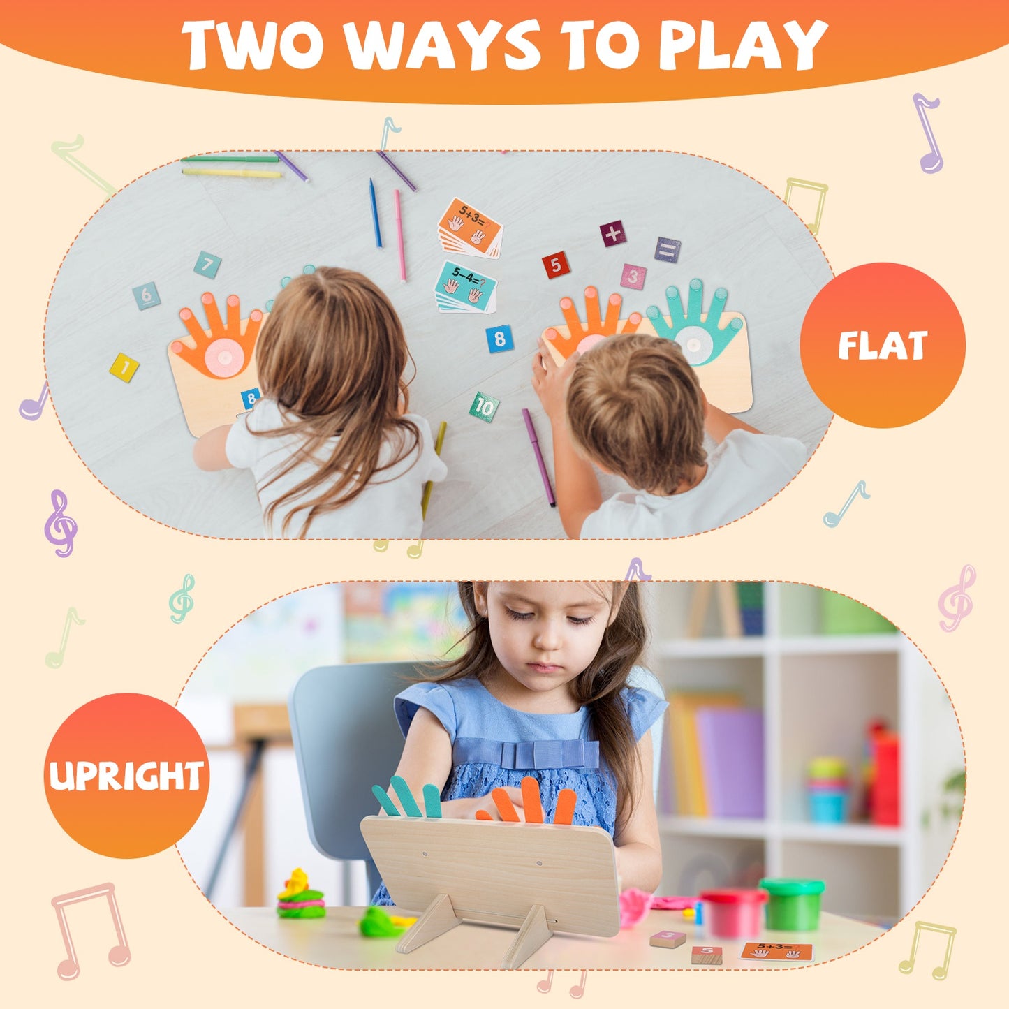 Talking Flash Cards And Finger Counting Math Board Interactive Learning Toys For Kids