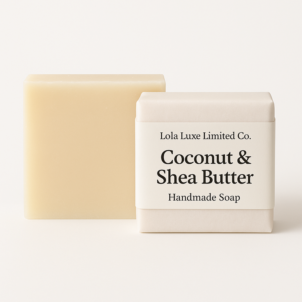 Coconut & Shea Butter Handmade Soap