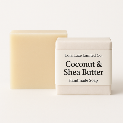 Coconut & Shea Butter Handmade Soap