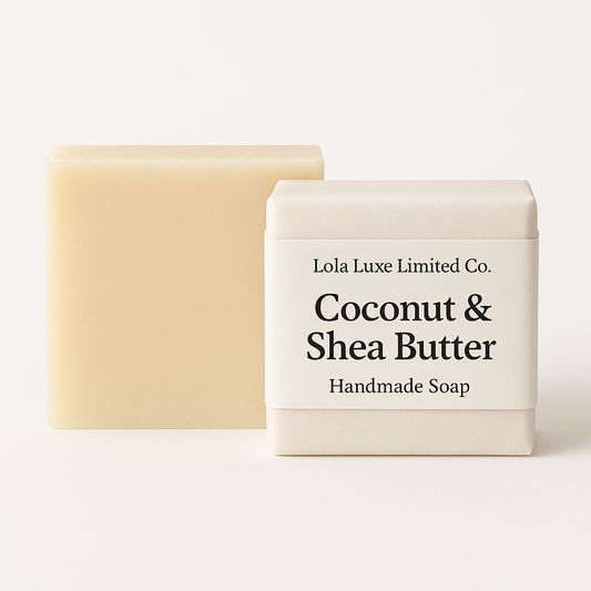Coconut & Shea Butter Handmade Soap