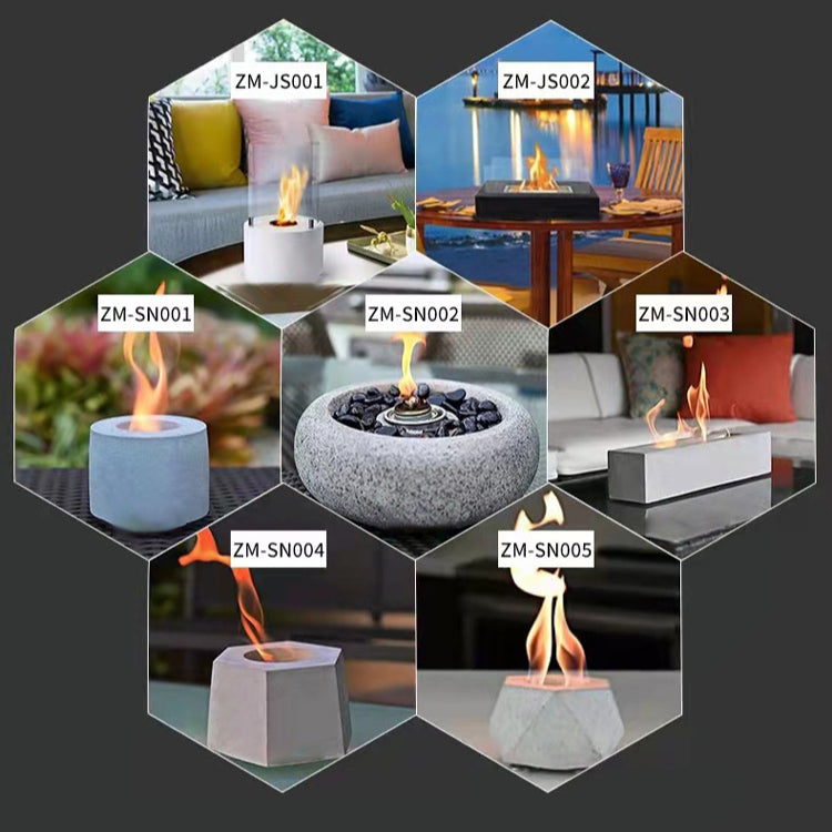 Round Alcohol Ethanol Stove Indoor Outdoor