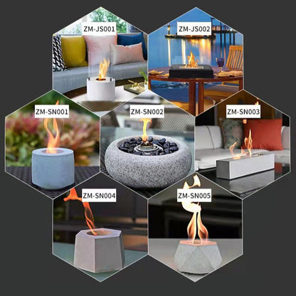 Round Alcohol Ethanol Stove Indoor Outdoor