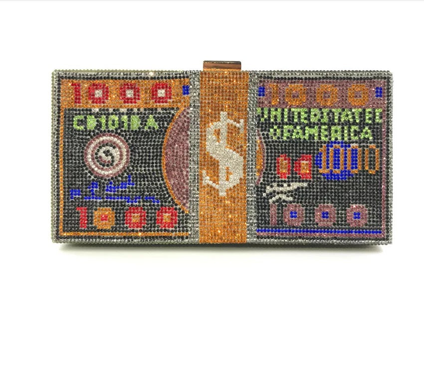 Women Money Fashion Leather Unique Purse