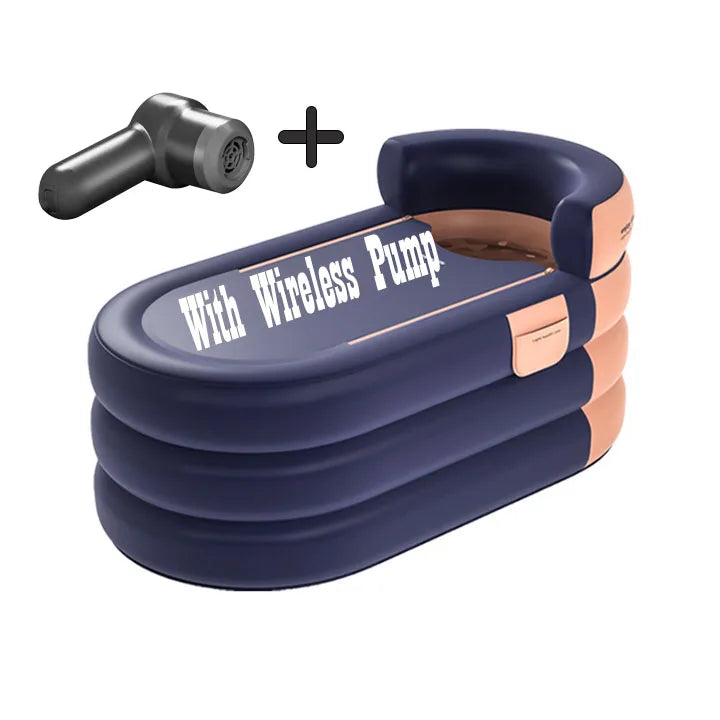 Outdoor Spa Portable Bathtub Foldable Inflatable Bath Tube