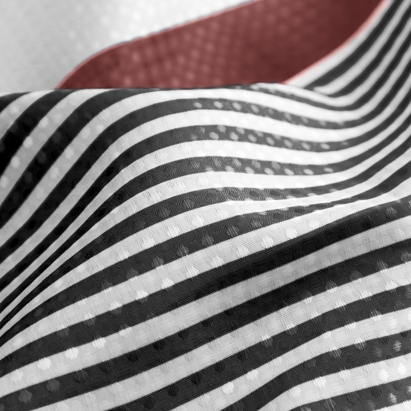 Tassel Shower Curtain Striped Shower Curtain