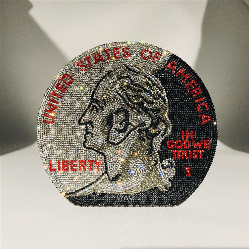 Women Money Fashion Leather Unique Purse