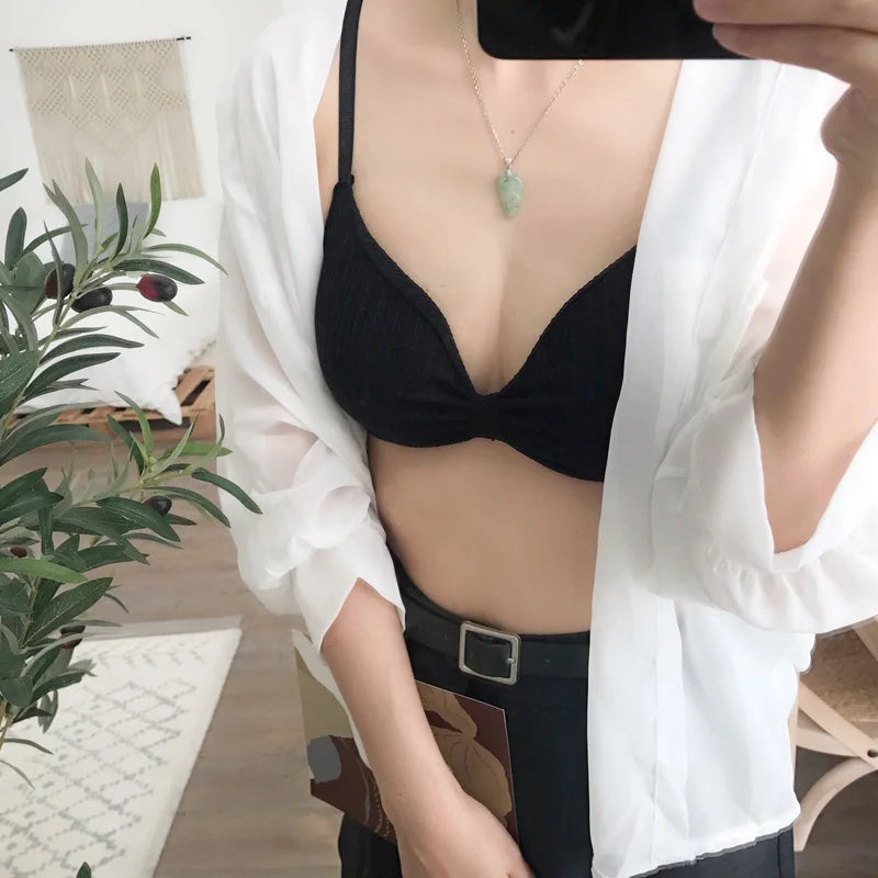 Wire Free Push Up Bras