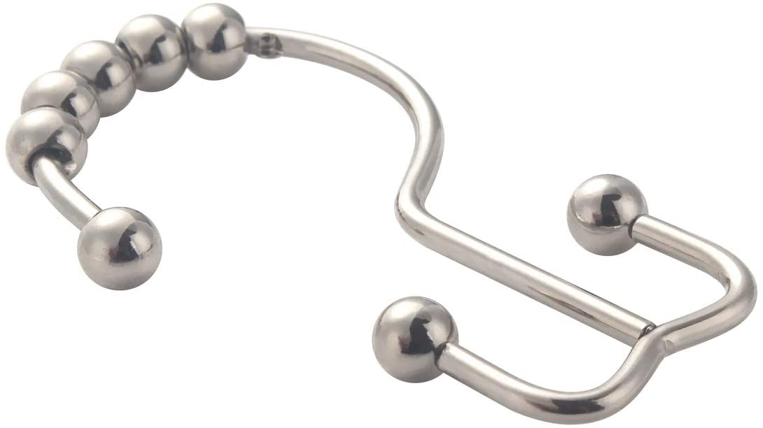 Hooks for Bathroom Shower Rods Curtains