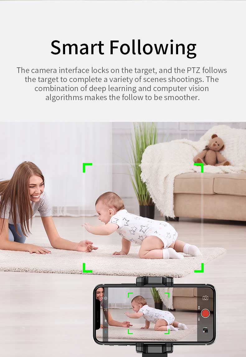 360 Intelligent Auto Face Tracking Object Tracking for Smart Phone