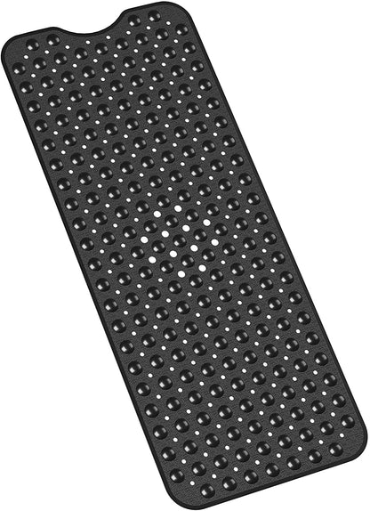 Blue Bathroom Non-Slip Bath Tub Mat With Suction Cup