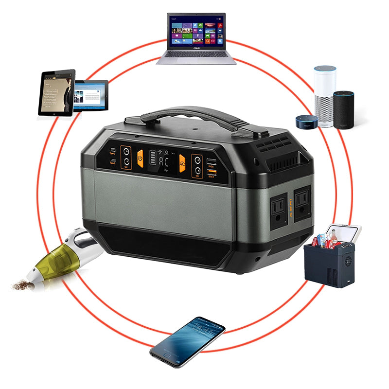 300W Recharging Portable Solar Generator for Devices