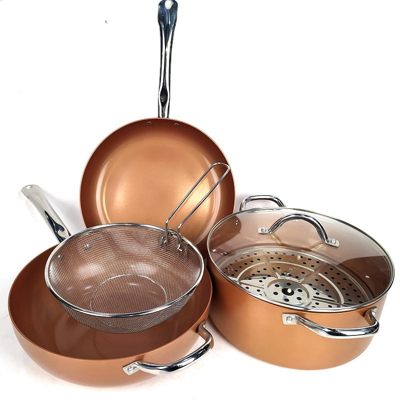 10pcs Aluminum Alloy Pots Cookware Sets