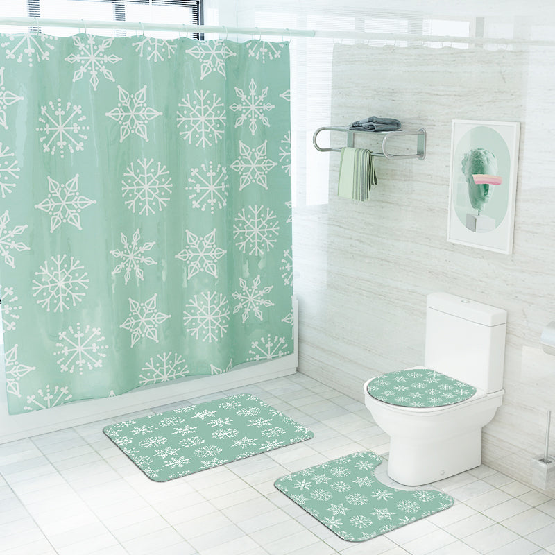 Elegant Bathroom Curtain Set