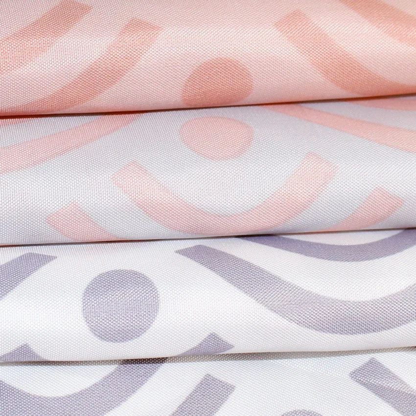 Shower Curtain Geometric Color Nordic