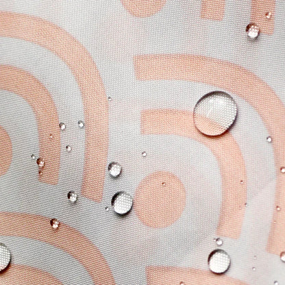 Shower Curtain Geometric Color Nordic