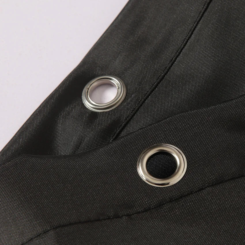 Modern Black Waterproof Shower Curtains