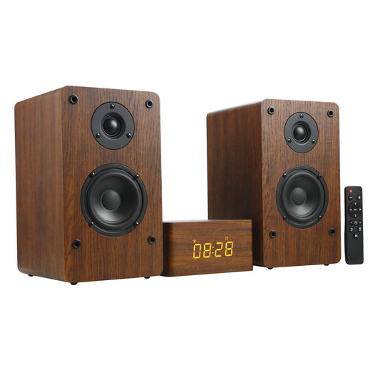 Wooden 200W 6.5 Inch Two-Way Bluetooth High Power Surround  Sound