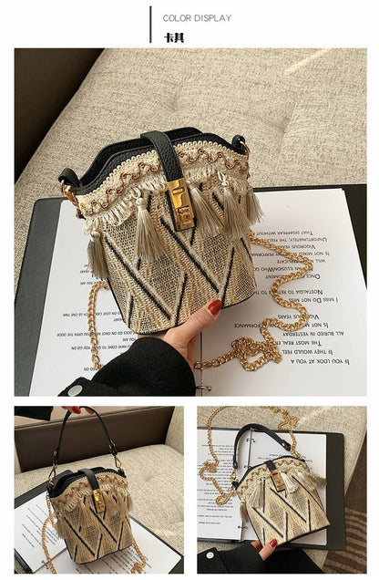 One Shoulder  Tribal Purses Boho  Purse and Hand Bags for Ladies