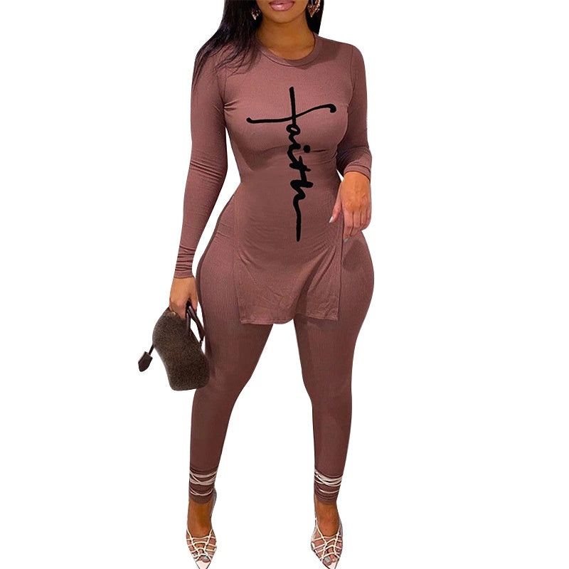 2 Piece Pants Set for Women