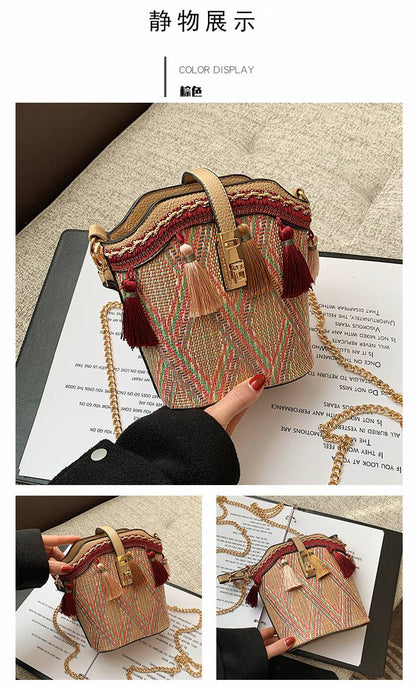 One Shoulder  Tribal Purses Boho  Purse and Hand Bags for Ladies