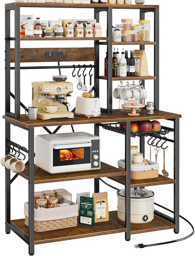 Large 6-Tier Bakers Rack