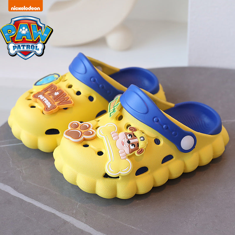 Paw Patrol Children's Slippers Summer Boys' Children's Non-Slip Croc Shoes Indoor Outsourcing Girls' Baby Slippers