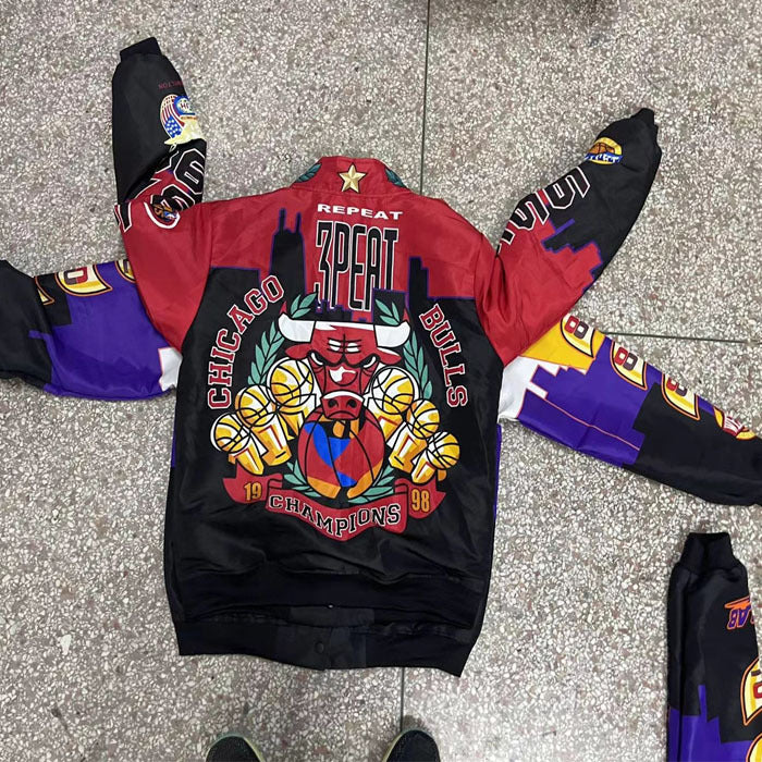 Digital printing factory specializes in digital printing jacket production. Cross-border design styles are welcome to send pictures and quotes.