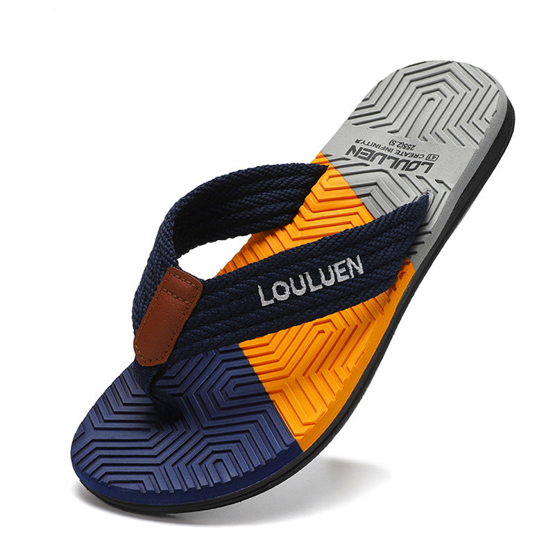 Summer new style flip flops men's slippers high-end outdoor non-slip slippers men's sandals flip flops casual men's sandals