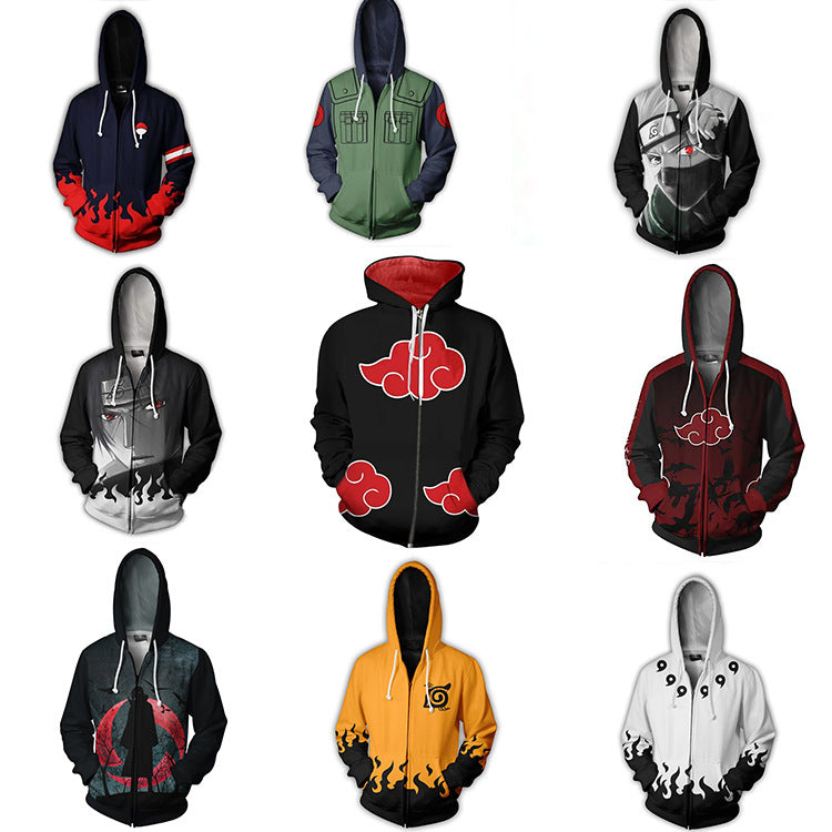 Naruto Akatsuki 3D printed- hoodie