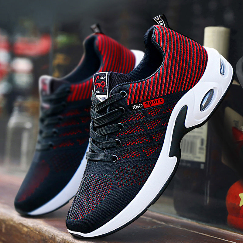 Shoes men 2024 new autumn cross-border trend men's shoes breathable running shoes lightweight casual versatile sports shoes