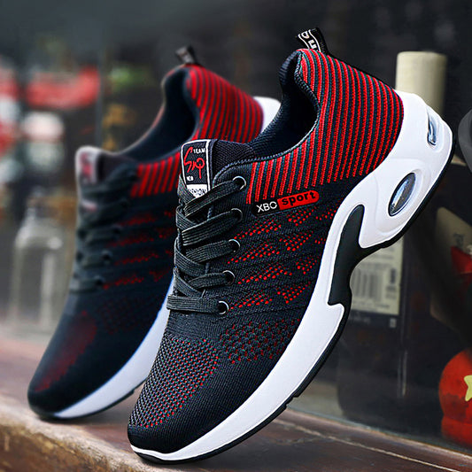 Shoes men 2024 new autumn cross-border trend men's shoes breathable running shoes lightweight casual versatile sports shoes