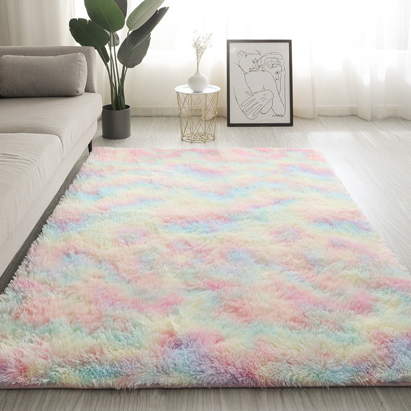 Carpet bedroom fully covered Nordic ins living room coffee table bedside girl's room under the bed plush internet celebrity blanket floor mat