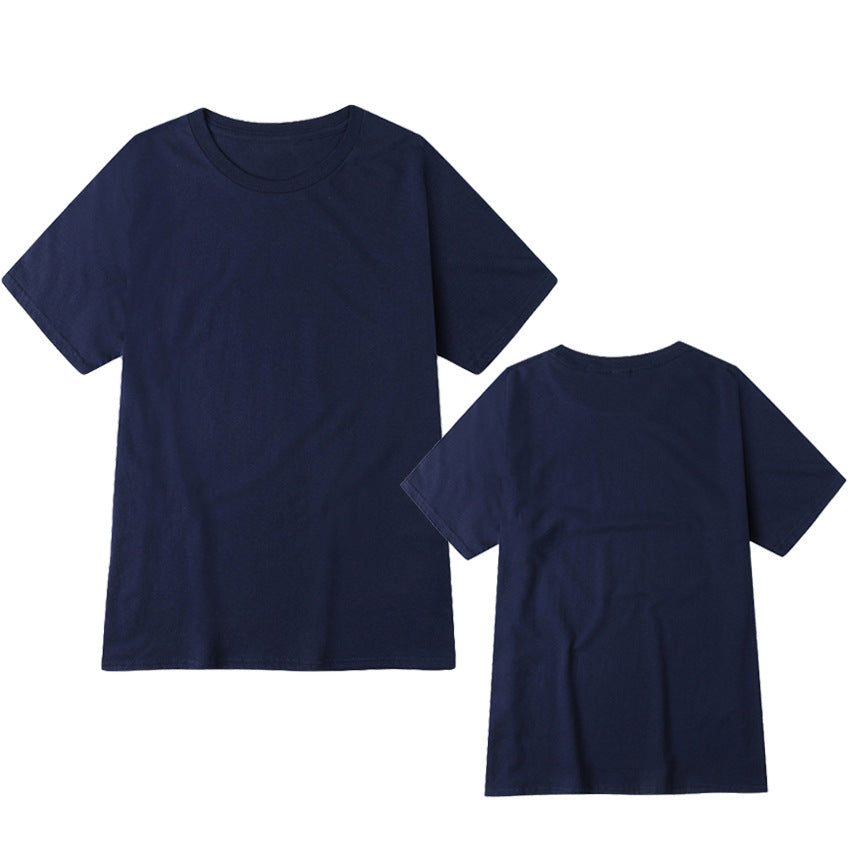 Cross-border foreign trade independent station spring and summer new fashion all-match loose male couple short-sleeved trendy T-shirt casual top