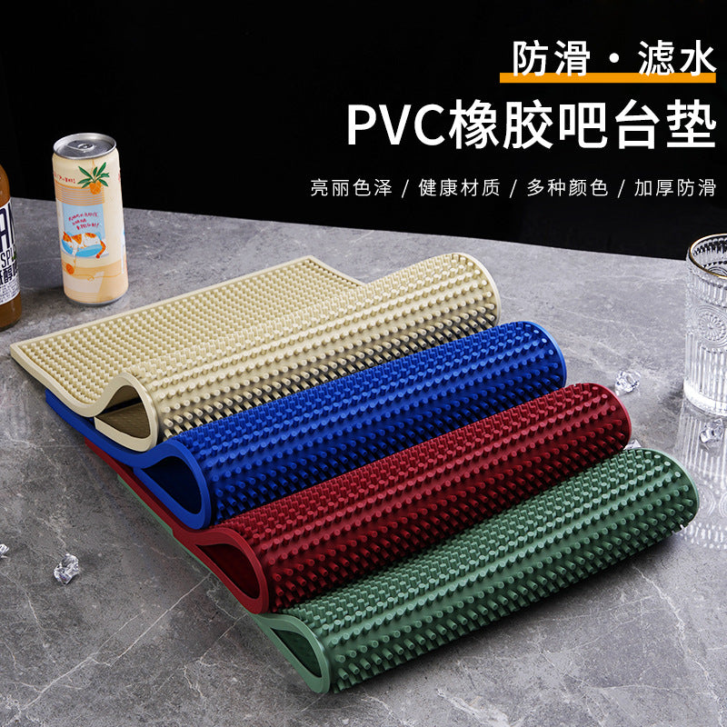 Factory direct sales bar mats non-slip mats desktop bar mats insulation bowl mats kitchen sink mats drain mats