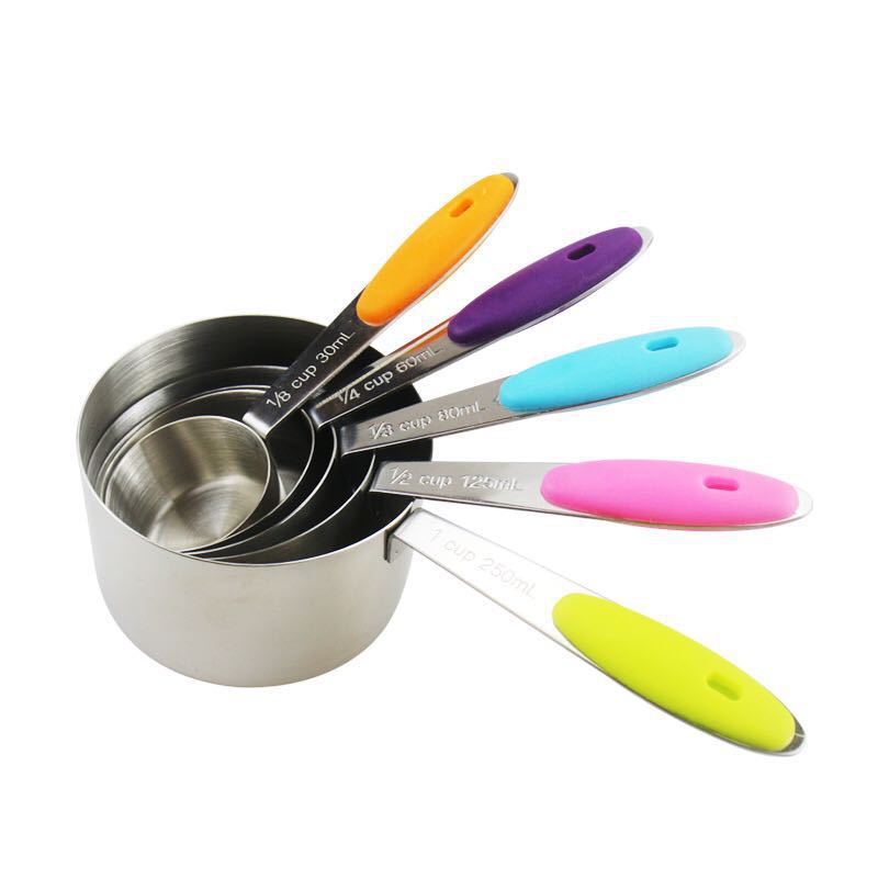 fcm stainless steel measuring cup measuring spoon 23 piece set with graduated measuring cup household measuring spoon food grade baking tools