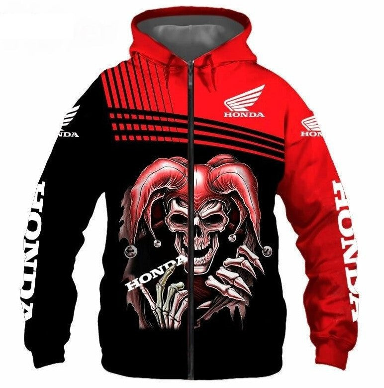 2023 New 3D Printed Sweater Amazon AliExpress Various Car Logo Sports Zipper Hooded Sweater Men